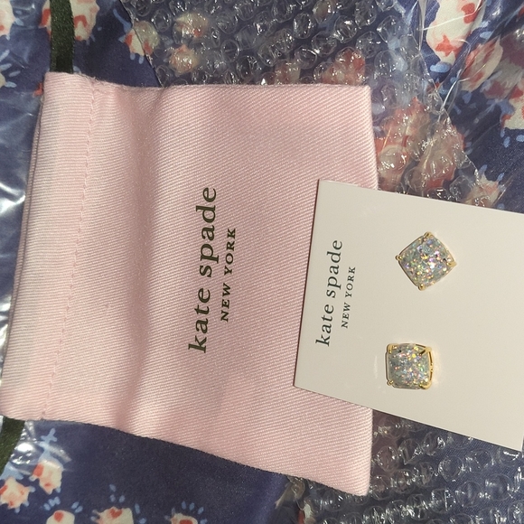 Kate Spade opal stud earrings - Picture 2 of 2